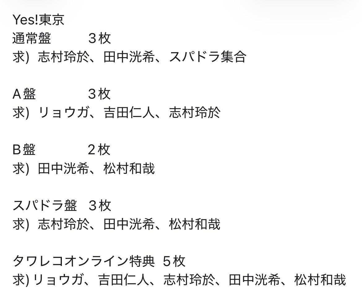 t___ra__de_'s tweet photo. Yes!東京   EBiDAN  トレカ   交換   仮約束

求)画像に記載しているメンバー

譲) https://t.co/qoSwTDRZ3v
こちらご覧下さい
✔︎︎︎︎してあるメンバー・グループは決定済です

現場:8/22(渋谷)  9/12🐶  9/24🐉
または郵送 https://t.co/WbY7D9FP0V