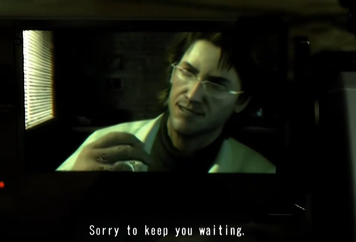 __Niko__04's tweet photo. Thinking about Otacon but from the 2005 trailer for mgs4.... he was so cutieful with that messy hair😭💞 https://t.co/BFz8EMv3qF