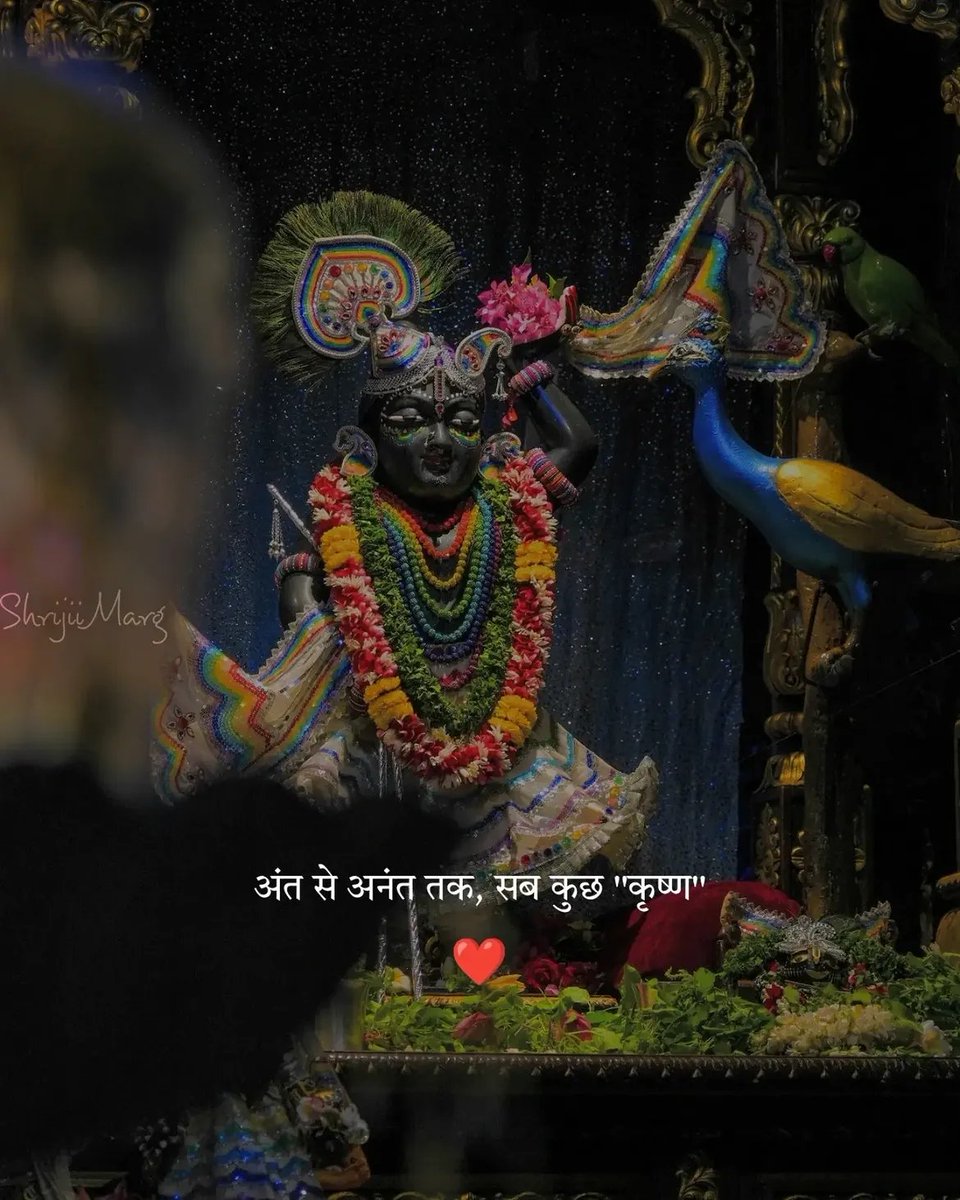 RadhaMarg's tweet photo. अंत से अनंत तक 🤍 https://t.co/aP1kNyW0cn