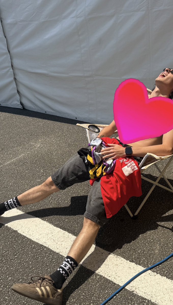 marksekiya's tweet photo. PSCJ Rd. 5,6 のレースウィークに入ったけど暑い🥵誰かさんは日光浴してたw

#PSCJ https://t.co/90PRGnWP7q