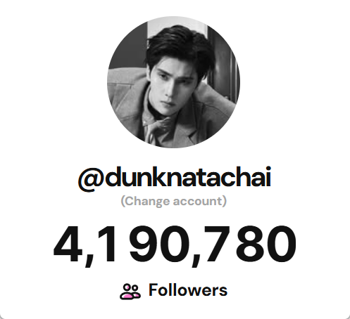 natanata_love's tweet photo. Instagram Follower Record  
@dunknatachai

📈Follower Increase in 24 hours: around + 1.4k

⊹- #dunknatachai #dunkdunk -⊹ https://t.co/2ojC5fHQqX