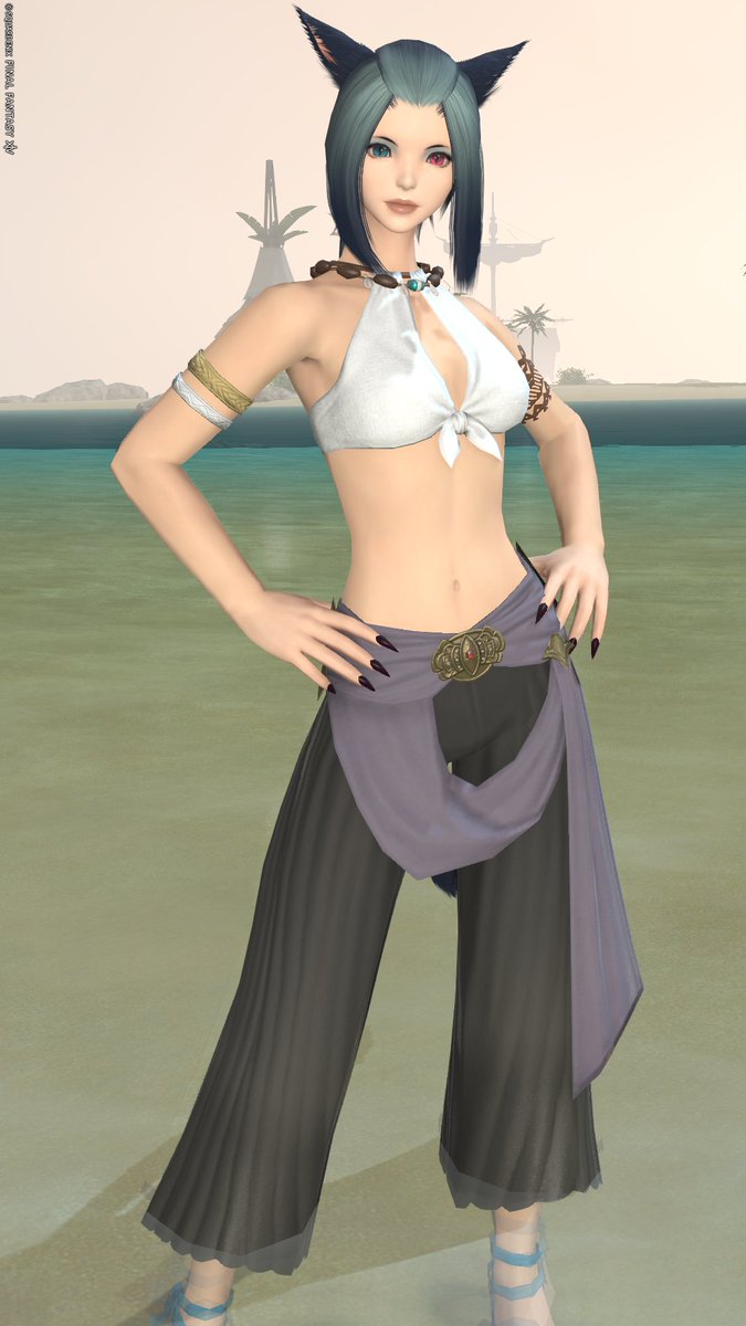 enemyzola's tweet photo. あっついので少しでも涼しくなるように！

#FF14 
#FF14SS https://t.co/w9UuNXXLOp