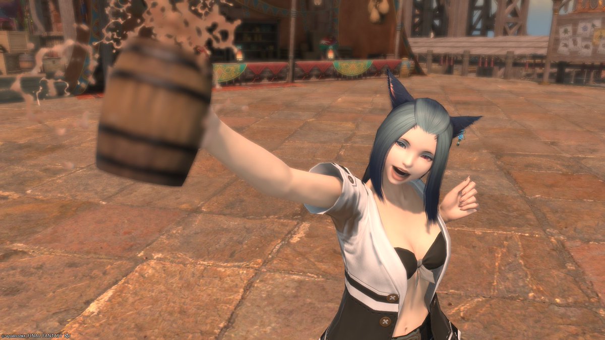 enemyzola's tweet photo. あっついので少しでも涼しくなるように！

#FF14 
#FF14SS https://t.co/w9UuNXXLOp