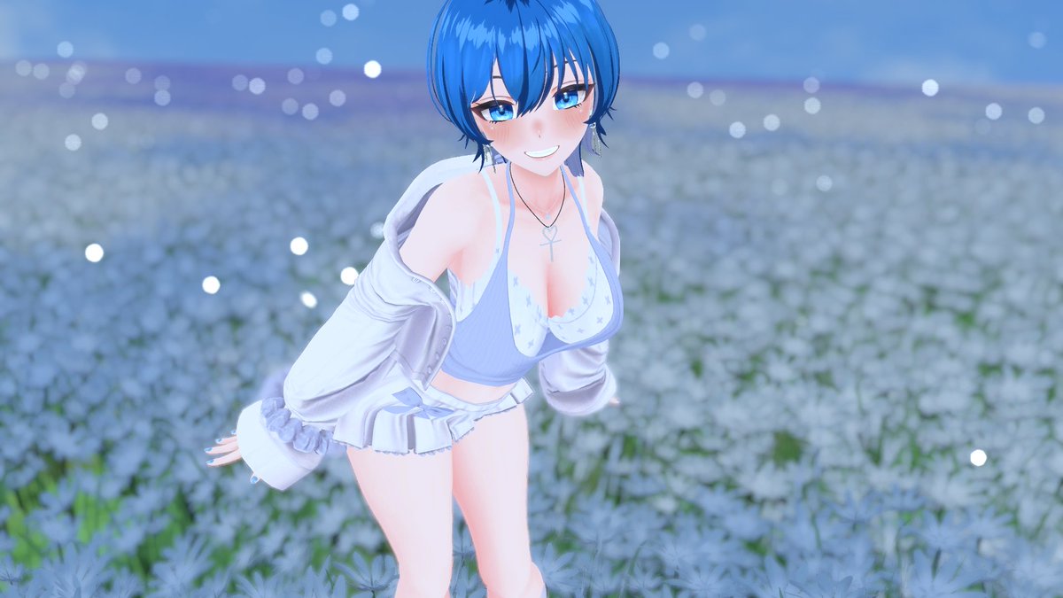 NatsuneWithLove's tweet photo. あーーーそぼっ💙
おはよーー!!
今日も一緒に頑張ってこ!!
#おはようVtuber️ #ラズベリー学園 #VRChat #Bupleurum https://t.co/EpQJ2YfZHg