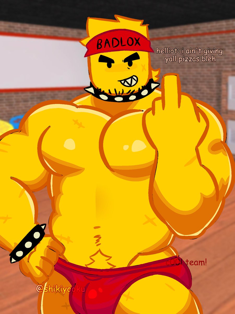 shikiyooku's tweet photo. helliot from roblox #bara (in my headcanon he's one of c00lkidd's team) https://t.co/Te6iaOZzLZ