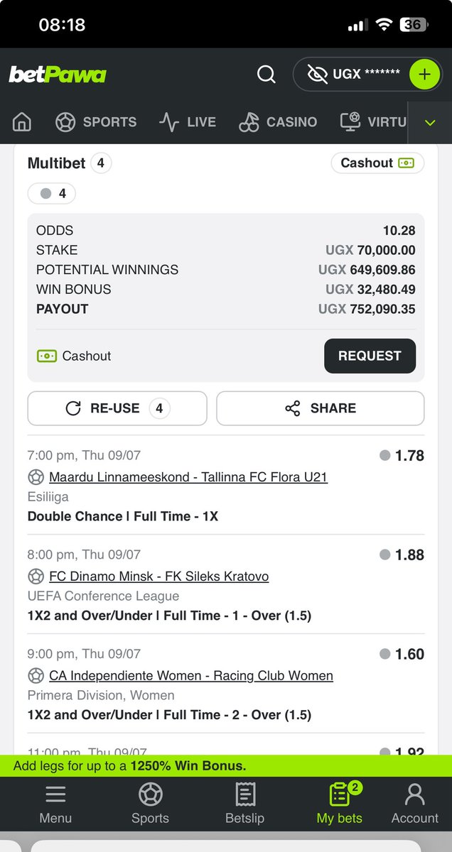 MrLukwago1's tweet photo. Let's also go for this one 
Betpawa booking code | NJY4WQQ
Bet with Mr Lukwago 
👨‍💻👨‍💻 https://t.co/cDvSJOlhJY