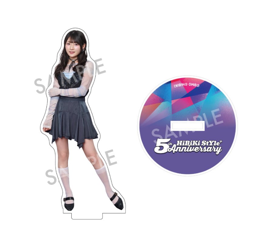 HiBiKi StYle＋5周年記念グッズ販売中🦄✨ デジタル会員証のビジュも