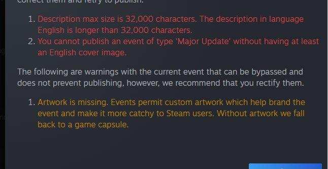 Bucky_cm's tweet photo. Ok...hmm...

How to fit...patch note...on Steam... https://t.co/BsYD488ICh