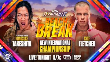 MATI_O3x's tweet photo. Konosuke Takeshita vs. Kyle Fletcher
08.07.2026
AEW Dynamite #353 - Beach Break 2026

Mi Vida 🥹 que hermoso combate https://t.co/JFB6BicwPl