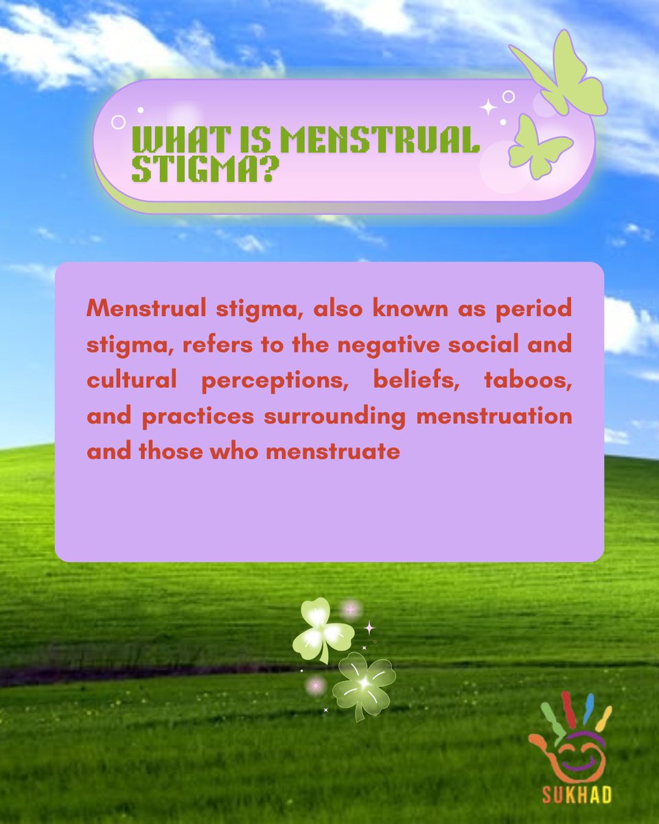 SukhadIndia's tweet photo. 🩸 Periods are natural. Stigma isn't.

Let's replace myths with facts, shame with support, and silence with conversations.

Together, we can create a world where menstrual health is treated with dignity.

#BreakTheStigma #PeriodAwareness #SukhadFoundation #MenstrualHealth https://t.co/kVOLtDkdJG