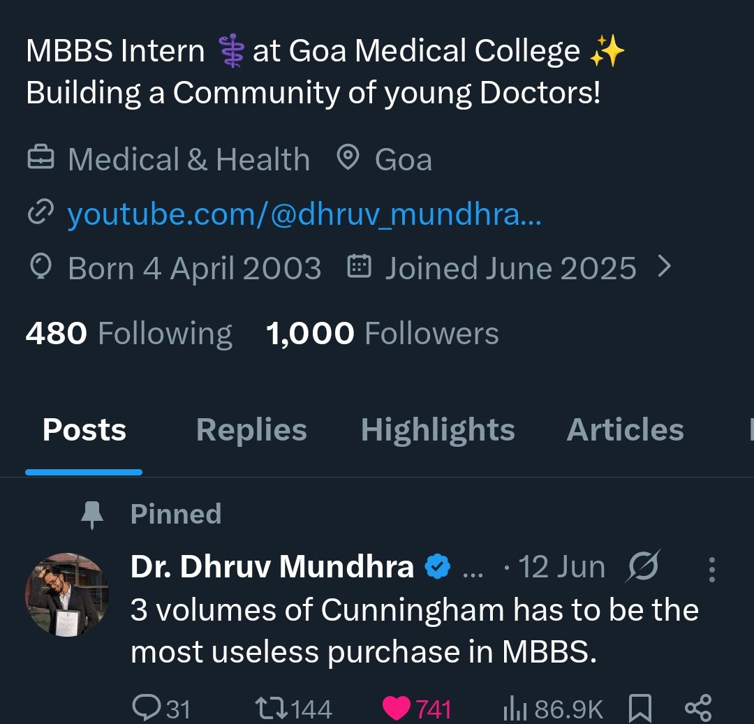 Dr. Dhruv Mundhra tweet media