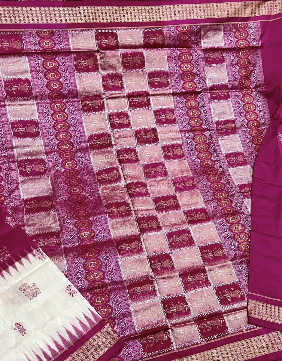 authodihand's tweet photo. Sambalpuri Bandha Ikat work motifs #OdiaAsmita #DollSaree #saree #BomkaiSilk #Mulberry #Silk #SambalpuriSilkSaree #Bomkai #Bharat #India #Odisha #OdishaTourism #SambalpuriSilk #SambalpuriSaree #HandWoven #Saree #MakeInIndia #MakeInBharat #MakeInOdisha https://t.co/GiIdM1nkFR