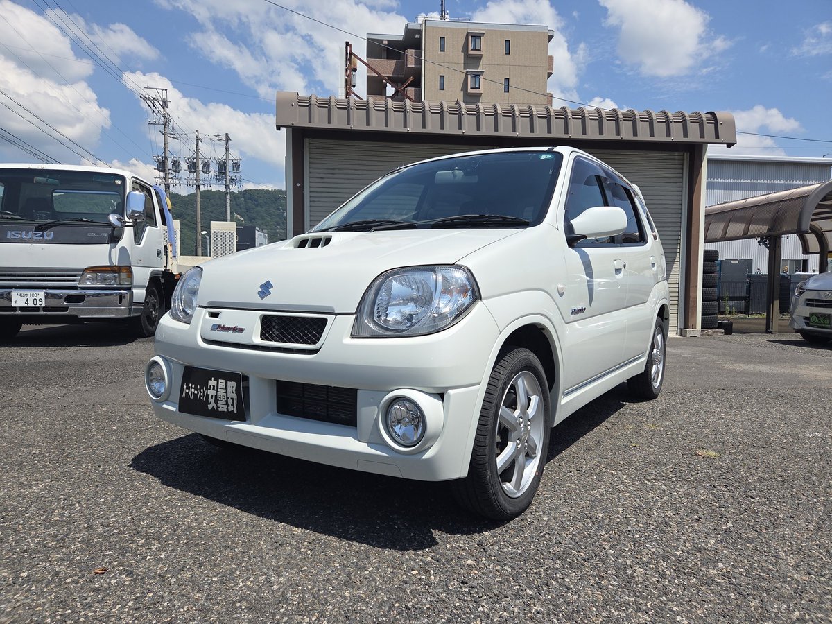 懐かしい車が入庫しました‼️ スズキ Keiworks 平成19年式 走行3.6万