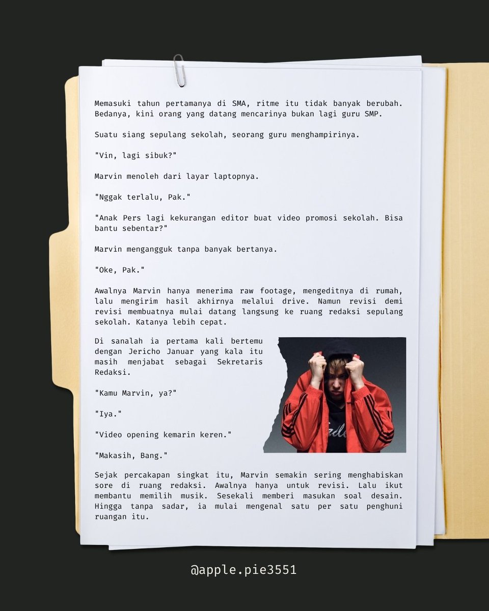 jejesdraft's tweet photo. Recruitment Archive
PR - 002
Marvin Adhitama https://t.co/clHYrsDeR5