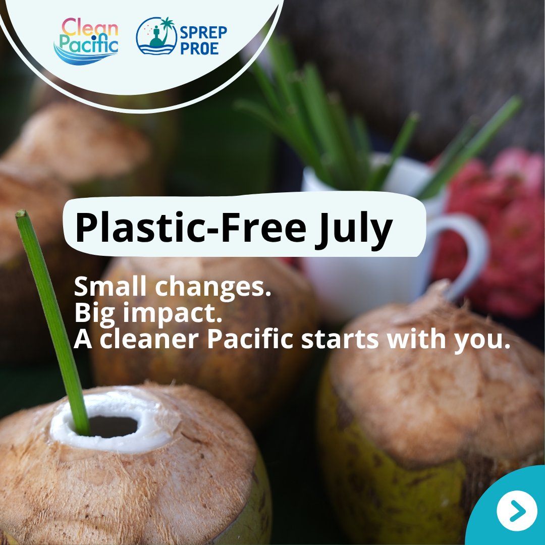 SprepChannel's tweet photo. This #PlasticFreeJuly, we're saying no to single-use plastics and yes to reusable alternatives. Through the Australian Government-funded Pacific Ocean Litter Project (POLP), we are working with Pacific island countries to reduce plastic pollution! https://t.co/cFwqUiXZrw https://t.co/eXrq3uVxQB