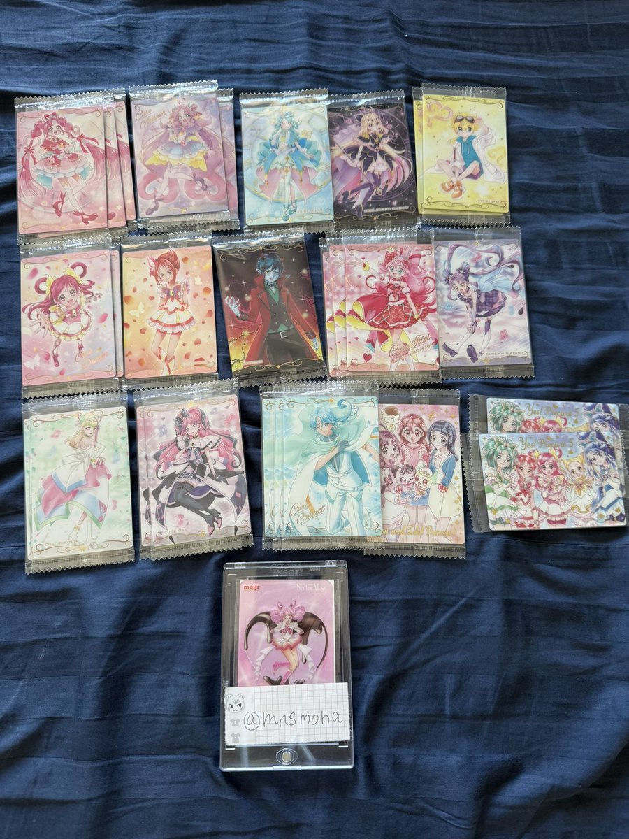 mhsmona's tweet photo. プリキュアウエハース【交換or譲渡】

【譲】画像1.2
【求】画像3〜リプへ。❤️がついていないもの、または1枚150円+送料

HRの場合こちらから複数枚提供可能。

コンプ目的です。条件の合う方ぜひお声がけよろしくお願いいたします。 https://t.co/3ICKo3d4j6