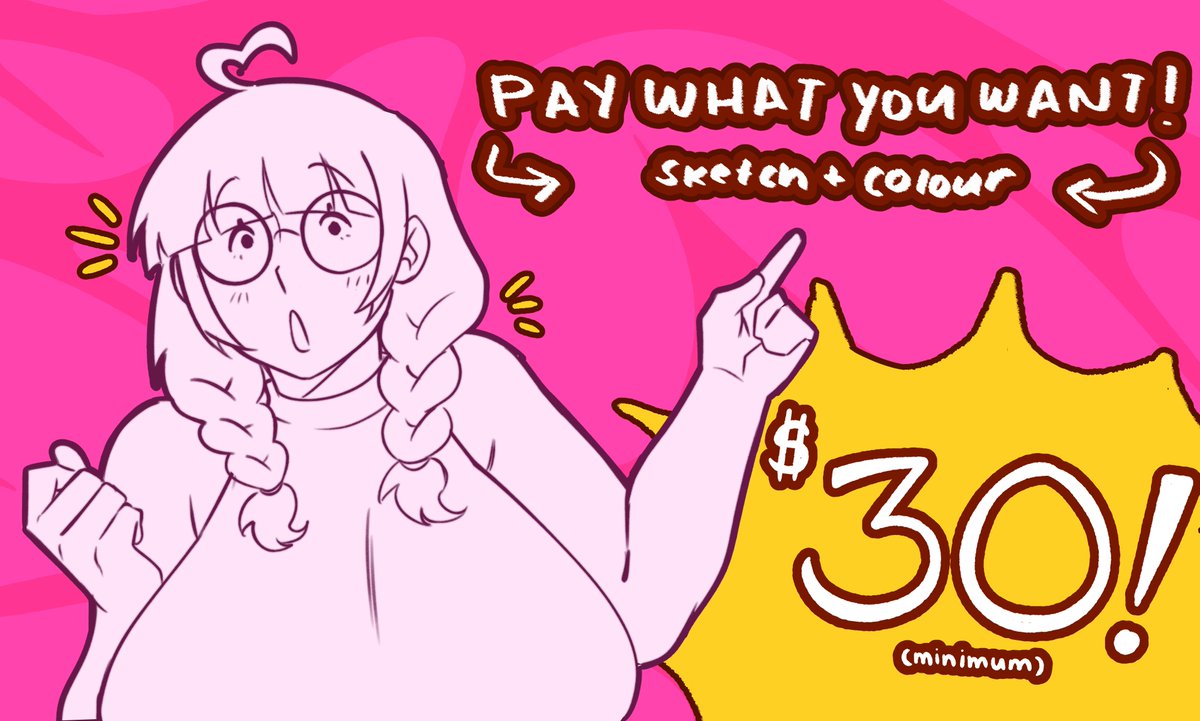 Foosh1ki's tweet photo. Hello! Everynyan! Im opening PWYW Commissions!! (minimum of $30) ! Opening 3 slots!
What I can draw for this is:
- NSFW/SFW
- Any cropping
- Any pose
- Simple Bgs (optional)

This will only be 1 slot per person w/ max of 2 characters if paying minimum !

Pls dm me for a slot! https://t.co/fZG8F44C6h
