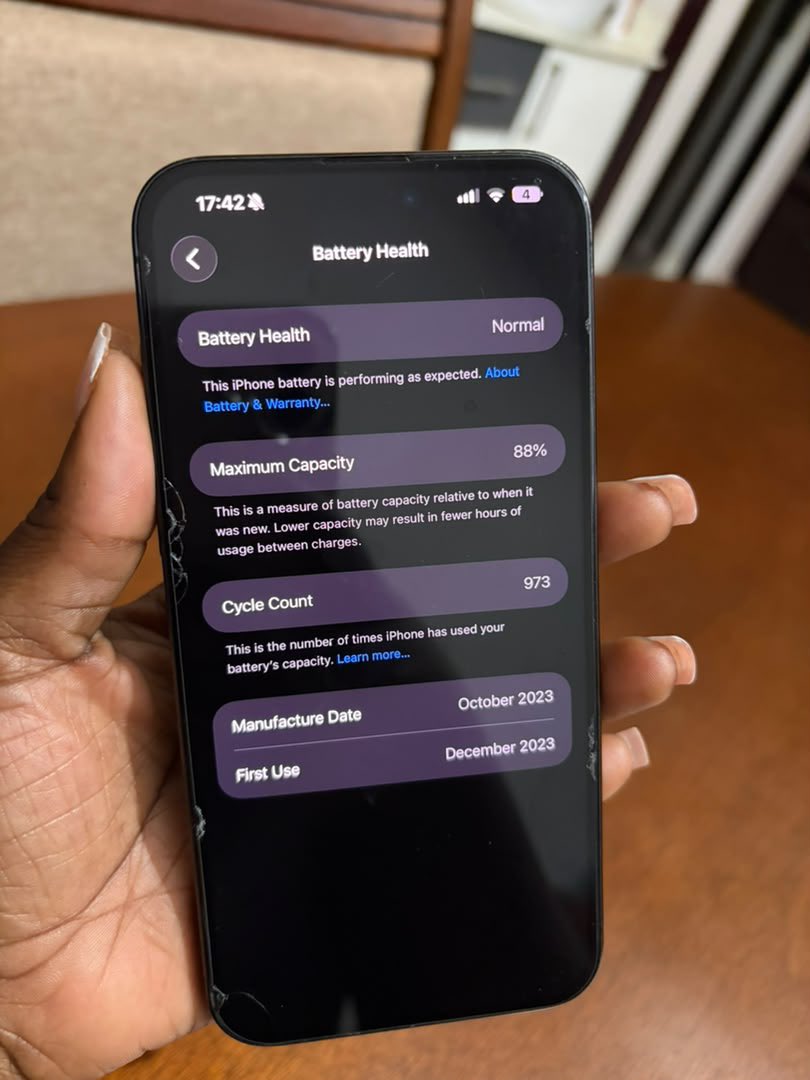 EnockTc1's tweet photo. QUICK SALE FROM DM:

Network Locked
iPhone 15 Pro Max
256GB
BH 88%

DROP YOUR OFFERS.

KINDLY RT🙏🏾 https://t.co/OrZChTvvxU