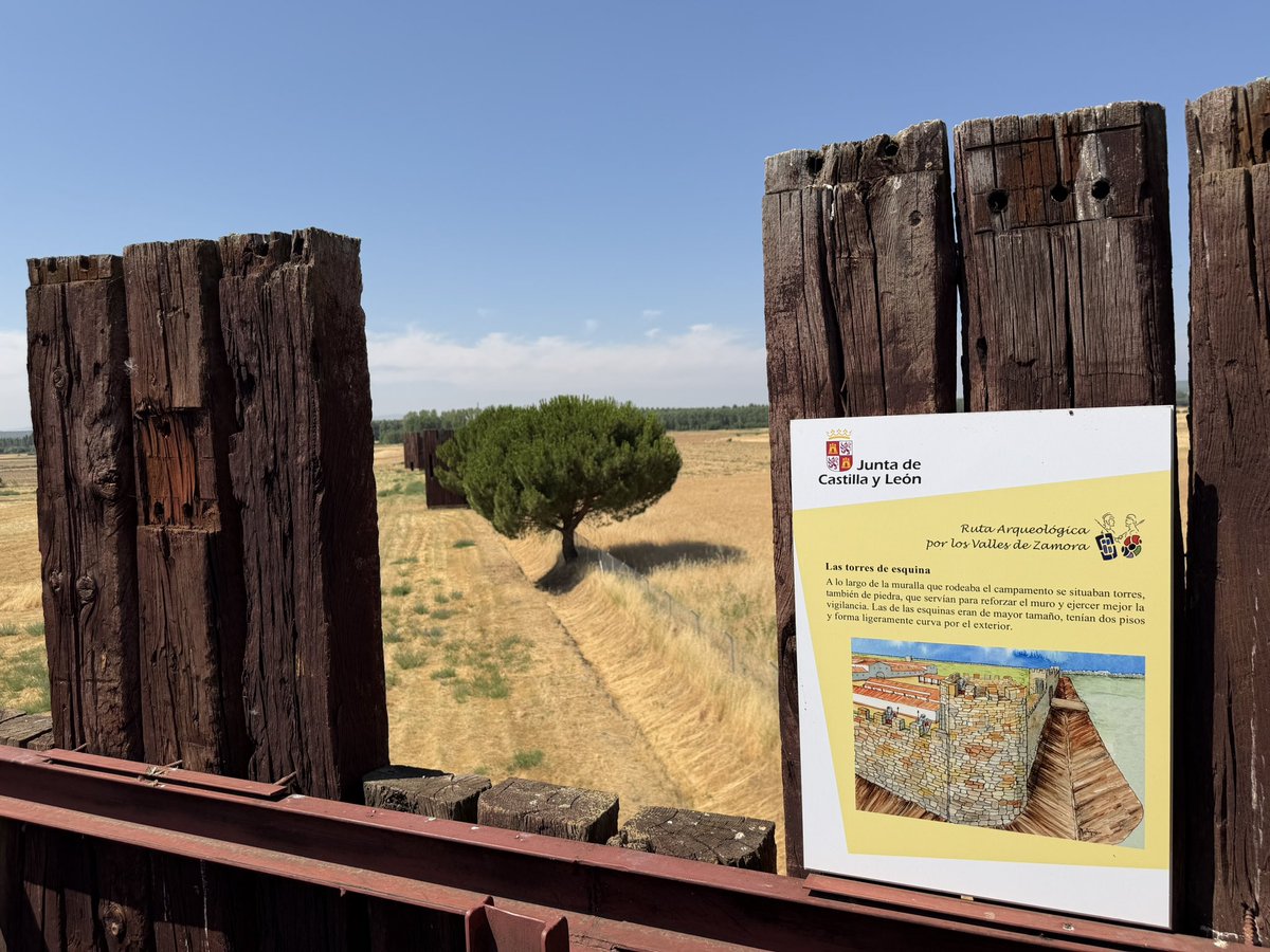 RuDomVic's tweet photo. Las huellas del Imperio en mi tierra: campamento romano de Petavonium https://t.co/qmQx0HOXzB