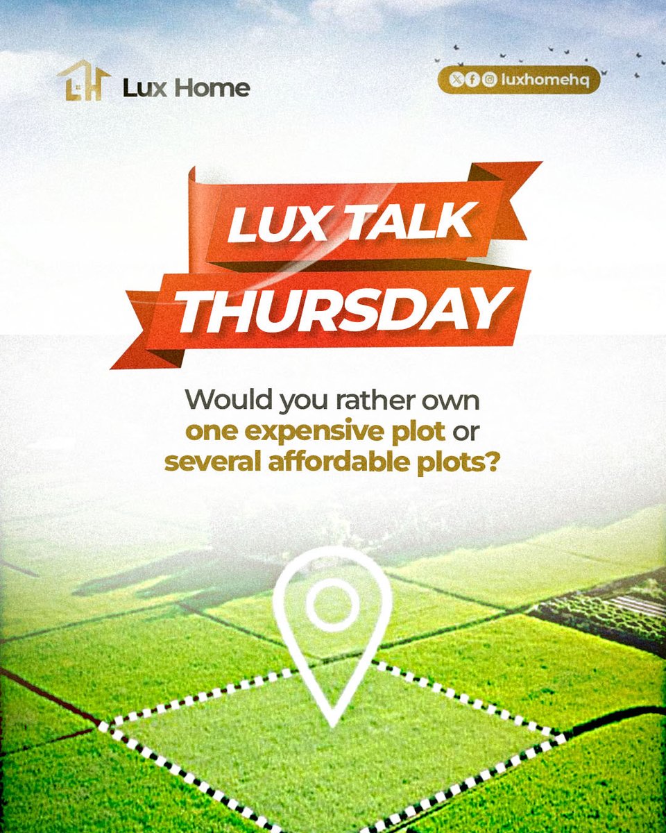 LuxHomeHQ's tweet photo. If you had to choose, which would you go for?
There is no wrong answer on this one. Drop your choice in the comments, and let’s hear your reason.
#LUXTalkThursday
#LUXHomeAsaba https://t.co/fTGcoQqdVR
