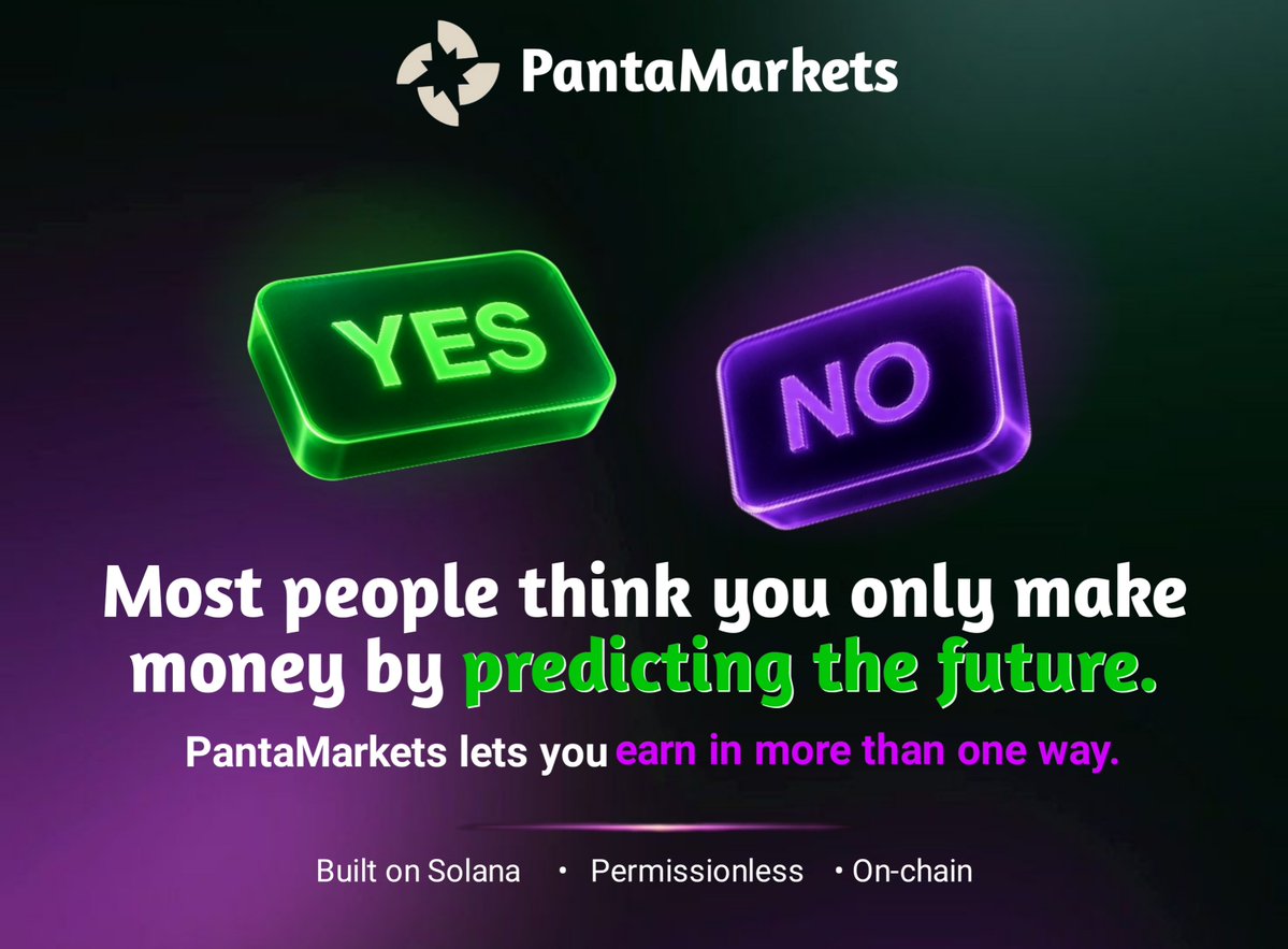 BENVISUAL_'s tweet photo. Concept Design — PantaMarkets 🎨
Designed a premium presentation exploring how PantaMarkets is making prediction markets more accessible on Solana.
@PantaHQ https://t.co/Lvap5sEv00