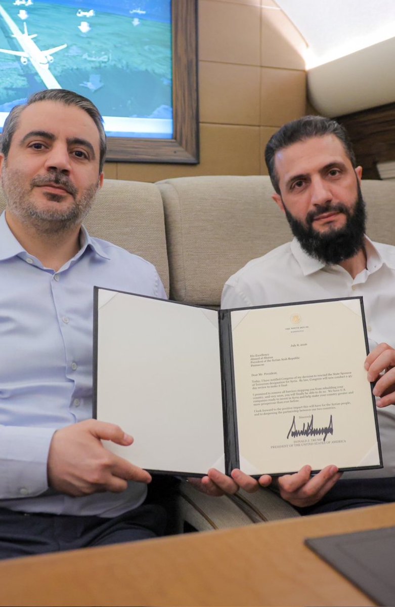 i___guns's tweet photo. الحمدلله تم رفع جمهورية سوريا من قوائم الإرهاب ( والشكر موصول ) للمملكة العربية السعودية التي كان لها دور بارز في تحقيق ذلك https://t.co/nwELUTap5n