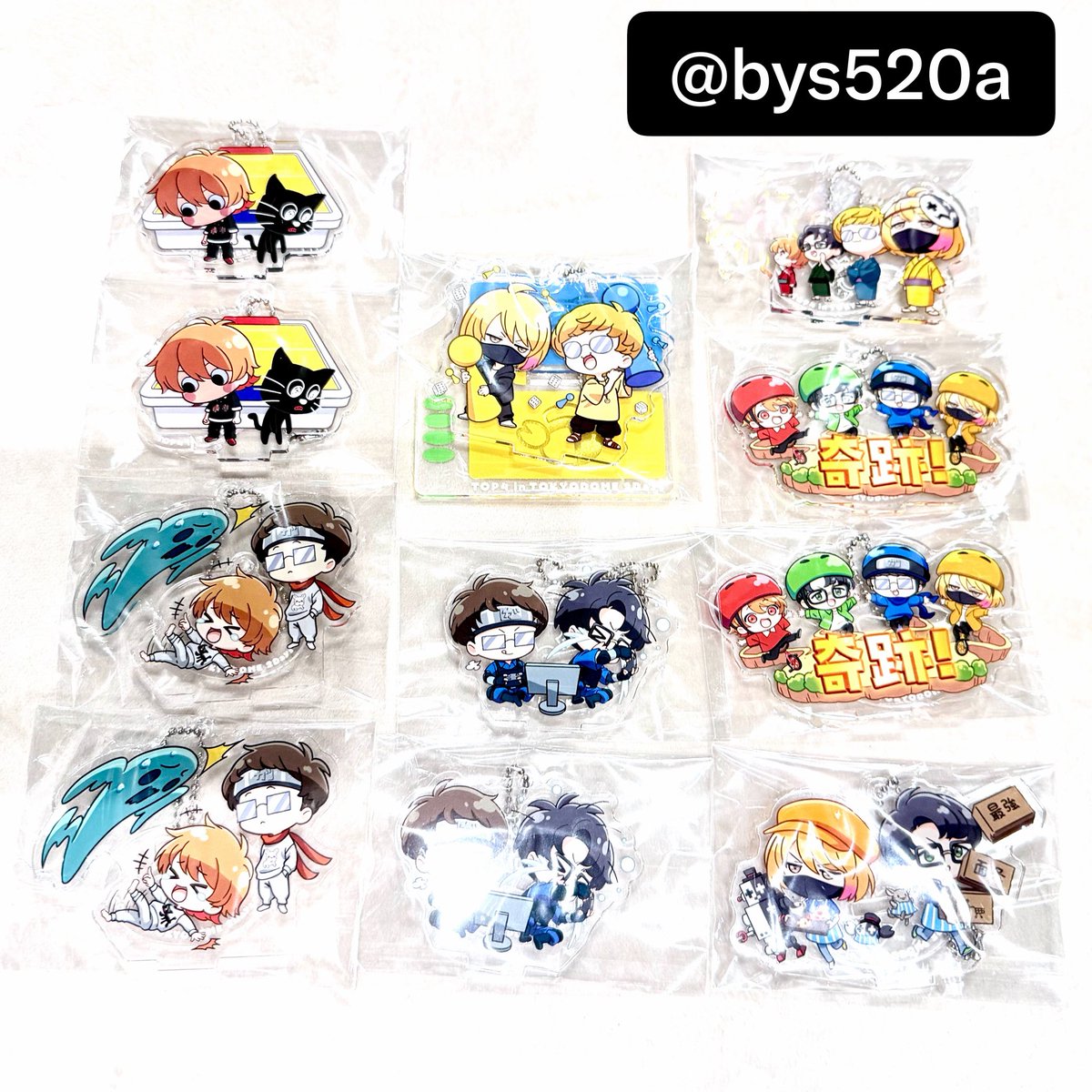 bys520a's tweet photo. 【交換】TOP4 アクキー
アクリルスタンドキーホルダー

譲→1枚目
求→2枚目赤丸(ｼｸﾚ>ﾙﾄﾞｰ>😸🦀>🥷🏻)
　　銀ﾃ余らせてる方も大歓迎です

地方住みのため郵送での交換希望。
複数お声がけがあった場合、条件の合う方とお取引したいなと考えております。
検索からもお気軽にお声掛けください🙏🏻 https://t.co/OjJVWpiLcU