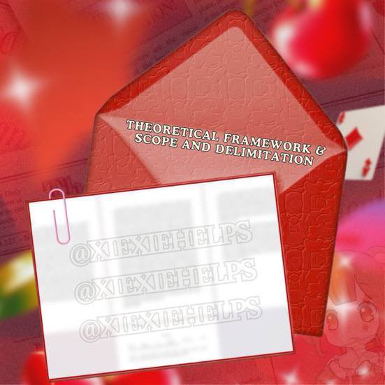 xxiecreates's tweet photo. 🎰💌

#xxiecreates with love and care.

task: theoretical framework and scope & delimitation 📁

another commission completed and another happy client 🥹🤍

this time, i worked on a client’s theoretical framework, scope & delimitation. i know these chapters can be super confusing and time-consuming, especially kapag maraming deadlines, revisions, and other school requirements. kaya i made sure na maayos yung flow, aligned yung content sa study, and pasok sa instructions ng professor. 

thank you sm for trusting me with your paper 💗 especially since these chapters are one of the foundations of every research. i’m really glad i was able to help ease your workload kahit papaano.

if you’re currently struggling with your research, thesis, or any academic requirement, don’t hesitate to send me a message! whether it’s writing, revisions, proofreading, or just fixing specific chapters, i’ll do my best to help 🥹🫶

lf clients accounting business management video editor proofreader thesis research writeups commissioner creatives
