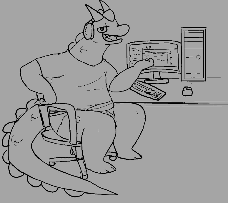 Rustbuuket's tweet photo. what if he was like. a fat gamer chud ya feel me https://t.co/kp48OusOIN