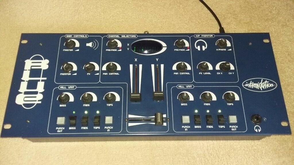 The Intimidation Blue Mixer 🎚️🎛️🎚️. Is a legendary, 19-inch