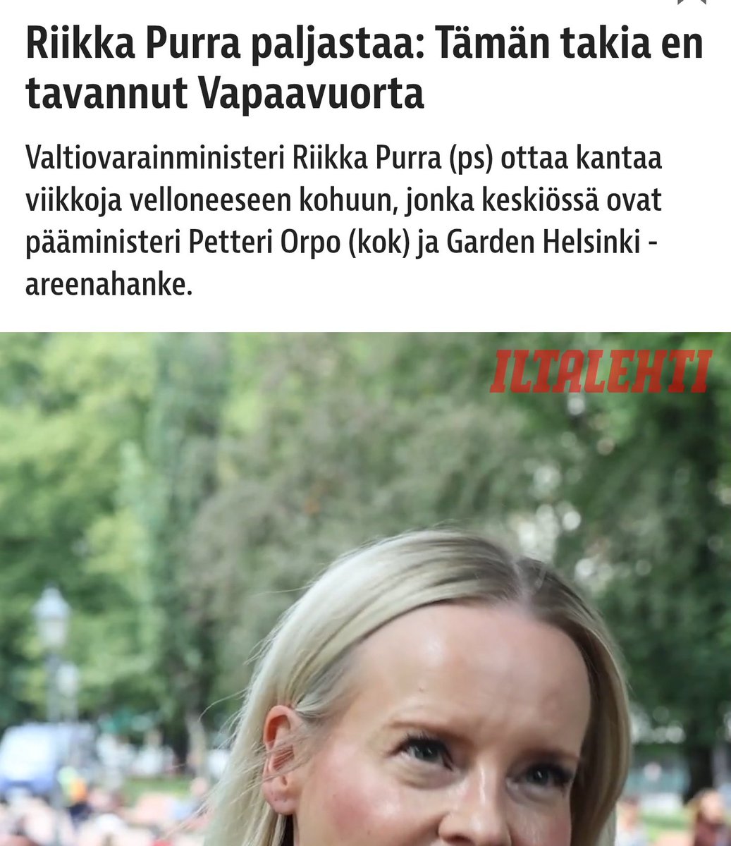 TerttuHuuhka's tweet photo. Mitä PS sai riihestä? Mitä ne #perussuomalaisten saamat hankkeet siellä olivat? Saitteko te euromääräisesti saman verran sinne ”koriin”?

– Nämä ovat sellaisia yksityiskohtia, että niitä ei ole hirvittävän järkevää käsitellä mediassa, Purra vastaa.🥴

https://t.co/k1suPZbsW7 https://t.co/clXTkiofym