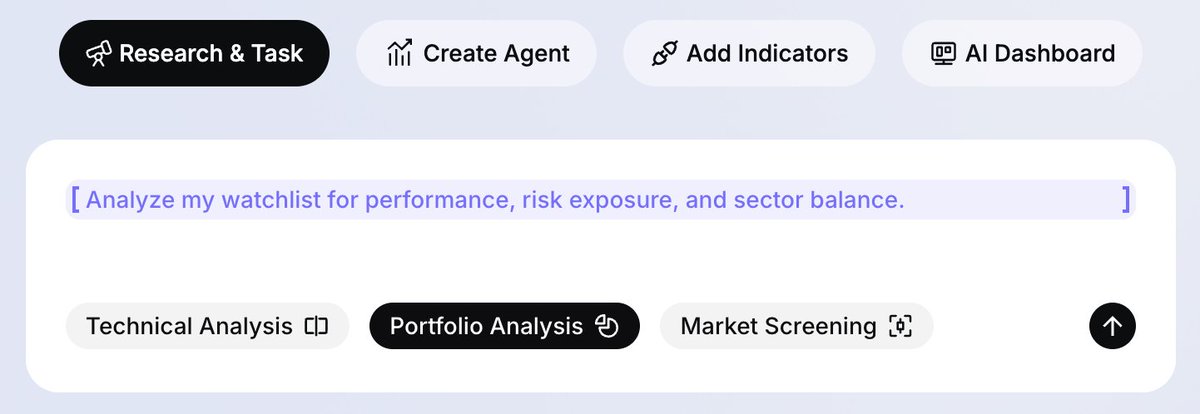 TradeOS_ai's tweet photo. New Feature: Research & Task 🎉

We’re excited to announce the launch of Research & Task, a new feature that helps users quickly analyze market conditions and turn it into clear next steps.

With Research & Task, users can ask for things like scheduled technical analysis, risk checks, market research workflow, and AI indicators planning in one place. It’s designed to make research faster, easier, and more actionable.

This feature is now available in beta test. Try it out and let us know what you think! 🏆