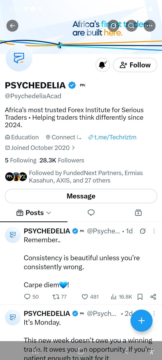 PrinceM155177's tweet photo. @Techriztm @PsychedeliaAcad @FundedNext @TraderHadesh All tasks are Done ✅ https://t.co/oZ8mrIzICW