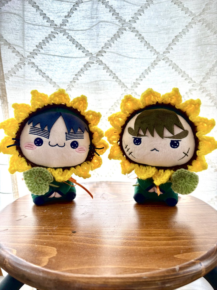 SOU05yr's tweet photo. 暑くなってきたので、ひまわりの被り物を編みました🌻ライオンにも見えなくもない。獅子…
#rkrnぬい撮り部 https://t.co/EyXRH81Gtl
