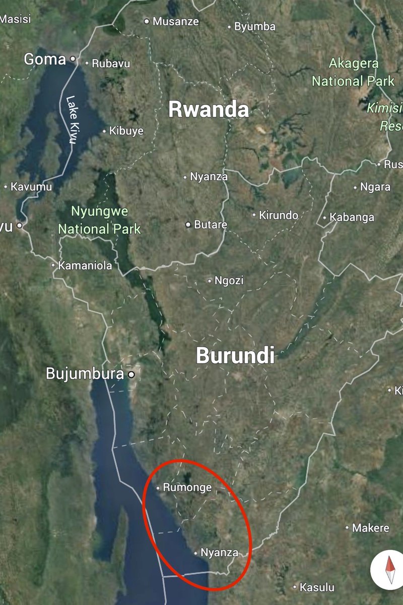 CitizenAfrika's tweet photo. #Burundi #Rwanda #RDC 🚨🚨🚨

🚨URGENT🚨

🛑Les camps militaires de Rumonge (déjà en RDC) &amp; de Nyanza-Lac (en preparation à Cankuzo) sont vides.

La sécurité du camp de Nyanza-Lac est assurée par 22 soldats du camp Mabanda.

⚠️QUESTION

‼️Il reste combien de soldats au Burundi⁉️ https://t.co/PoXjEe9b2Z