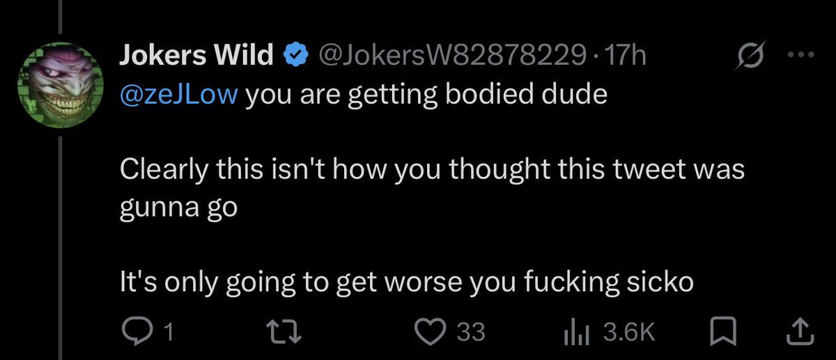Cartersystem_II's tweet photo. @beardedcakeman @JokersW82878229 @zeJLow @HdRozay I think you're arguing with the wrong person. You guys are both on the same side of this argument. https://t.co/rLlE9DHxuB