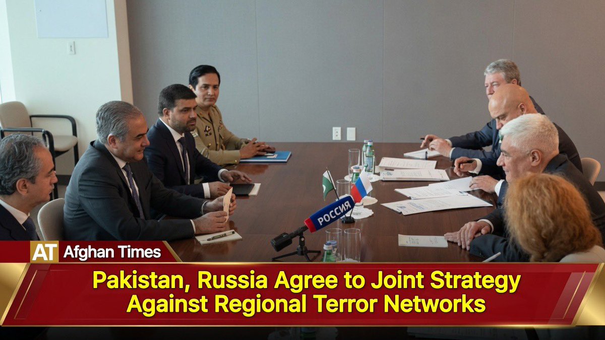 Pakistan and Russia Forge Joint Front Against Terror Networks in Afghanistan