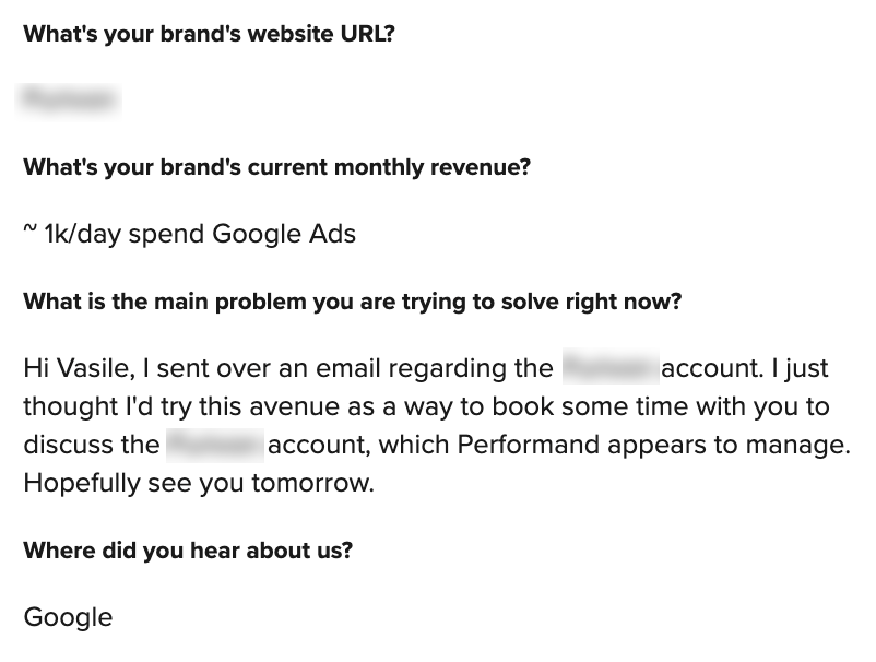 v_ppc's tweet photo. "our google rep booked a call from my website to discuss his recommendations" https://t.co/HKNYgzsQUA