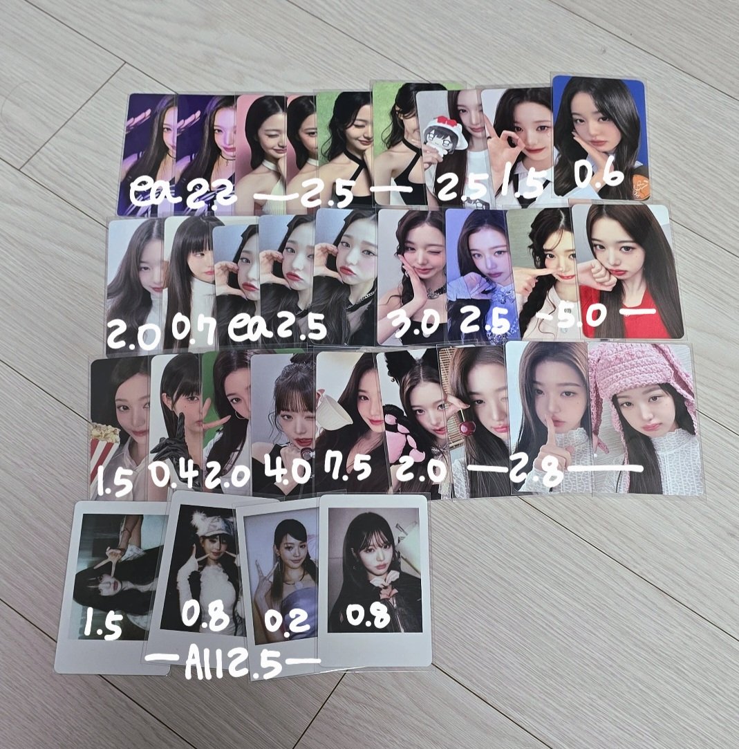 youngyangdo530's tweet photo. 아이브 미공포 포카 양도

카카오페이 or 번개장터

유진 가을 레이 원영 리즈 이서 특전 sw ssq 위드뮤 럭드 wm 럭키드로우 ld 포토카드 대면 싸인 fansign ive pc wtb 일본 케몬 일레븐 예티몰 에버라인 회장 폴라 미니브 가요대제전 공방 broadcast 루시드드림 루시드 드림 디아이콘 DICON https://t.co/5Q4D5ZhekI