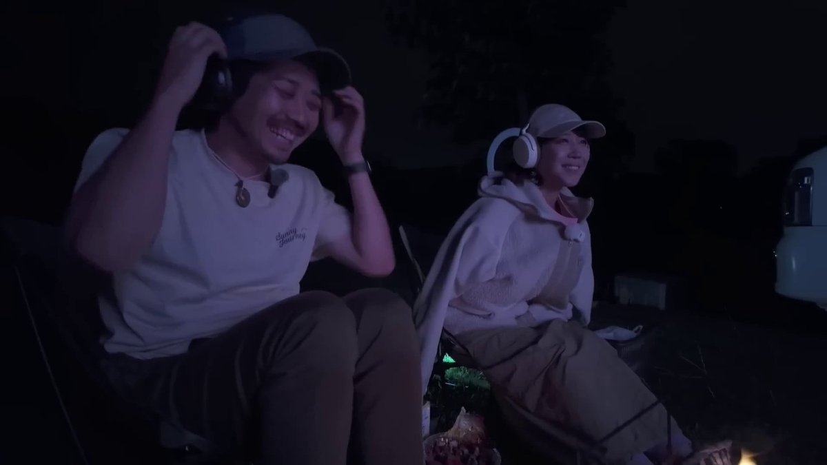 korekorekora's tweet photo. 本当にキャンプ場の許可取ったのかなぁ。動画撮影の許可は取ったけどプロジェクター視聴の許可は取ってないとか？この夫婦はすぐ嘘つくから信用できない。#サニージャーニー  #メイプルキャンプ場 https://t.co/3bG6LIGwLQ