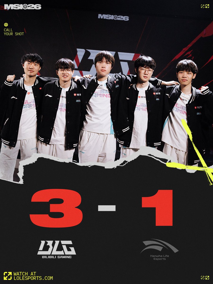 lolesports's tweet photo. WELCOME TO THE GRAND FINALS, @BILIBILIGAMING! https://t.co/JPG5T7CERk
