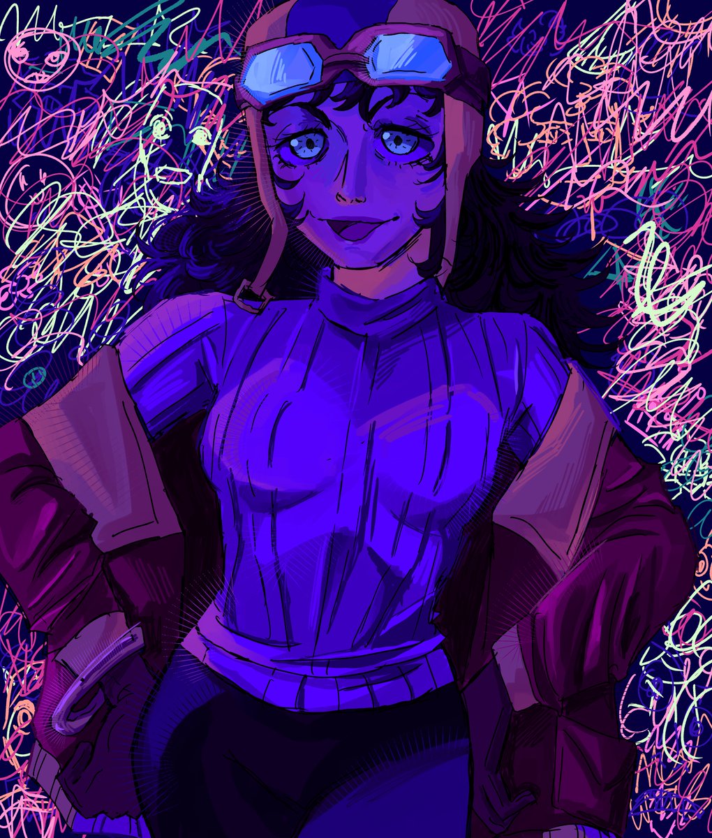 Loved the colours so much I had to use it #digitalartㅤㅤㅤㅤ #OCㅤㅤ