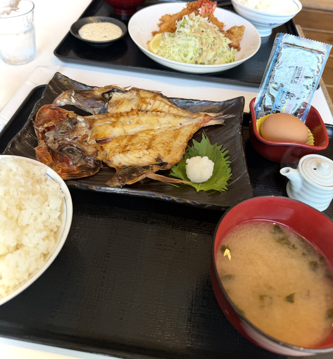 ryoxts111's tweet photo. 金目鯛定食😎😎 https://t.co/EQcUMSIKJ7