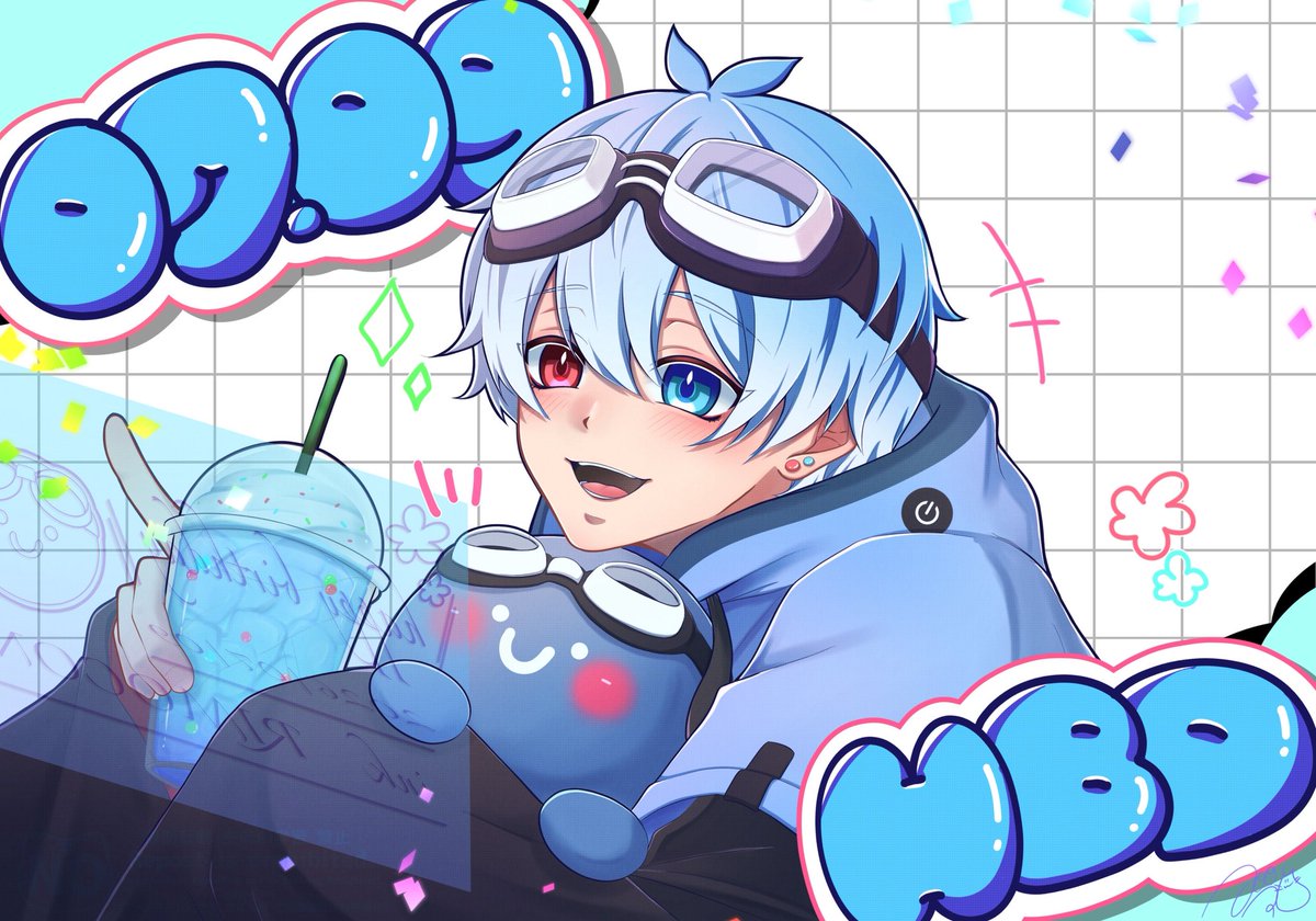 yuzu_245's tweet photo. 描けたのでお祝い🎉

#りもこん誕生祭2026 https://t.co/tZbiTjW5KD