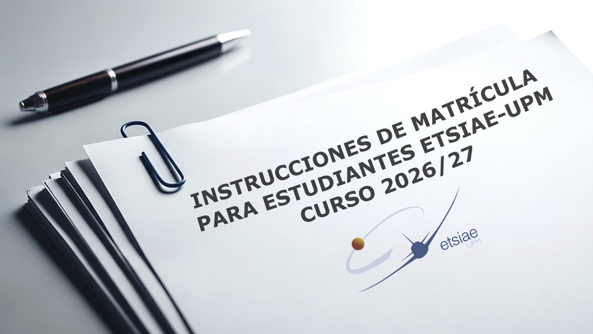 aeroespacialUPM's tweet photo. 📃Consulta las instrucciones de matrícula para estudiantes de grado de nuevo ingreso o no nuevos (GIA, GITA, GyOTA y PARS-IA) en la #ETSIAE @La_UPM.
ℹ️https://t.co/RsQTo9vGkZ
‼️ Los admitidos a PARS-IA siguen la normativa de GITA.
@SecAluETSIAEUPM #ETSIAEteespera #somosUPM https://t.co/JH2lD3S2wP