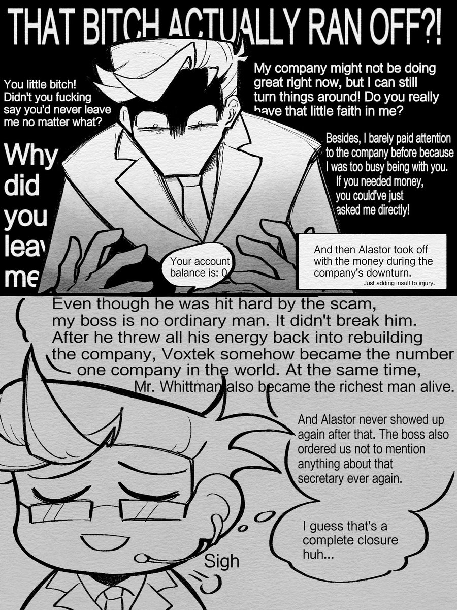 emmmm06146775's tweet photo. I don't know if anyone still remembers this, but I haven't updated it in a long time. This is the final part, It's finished now! #murdermedia #RadioStatic #voxal https://t.co/PWY5AHdfXd