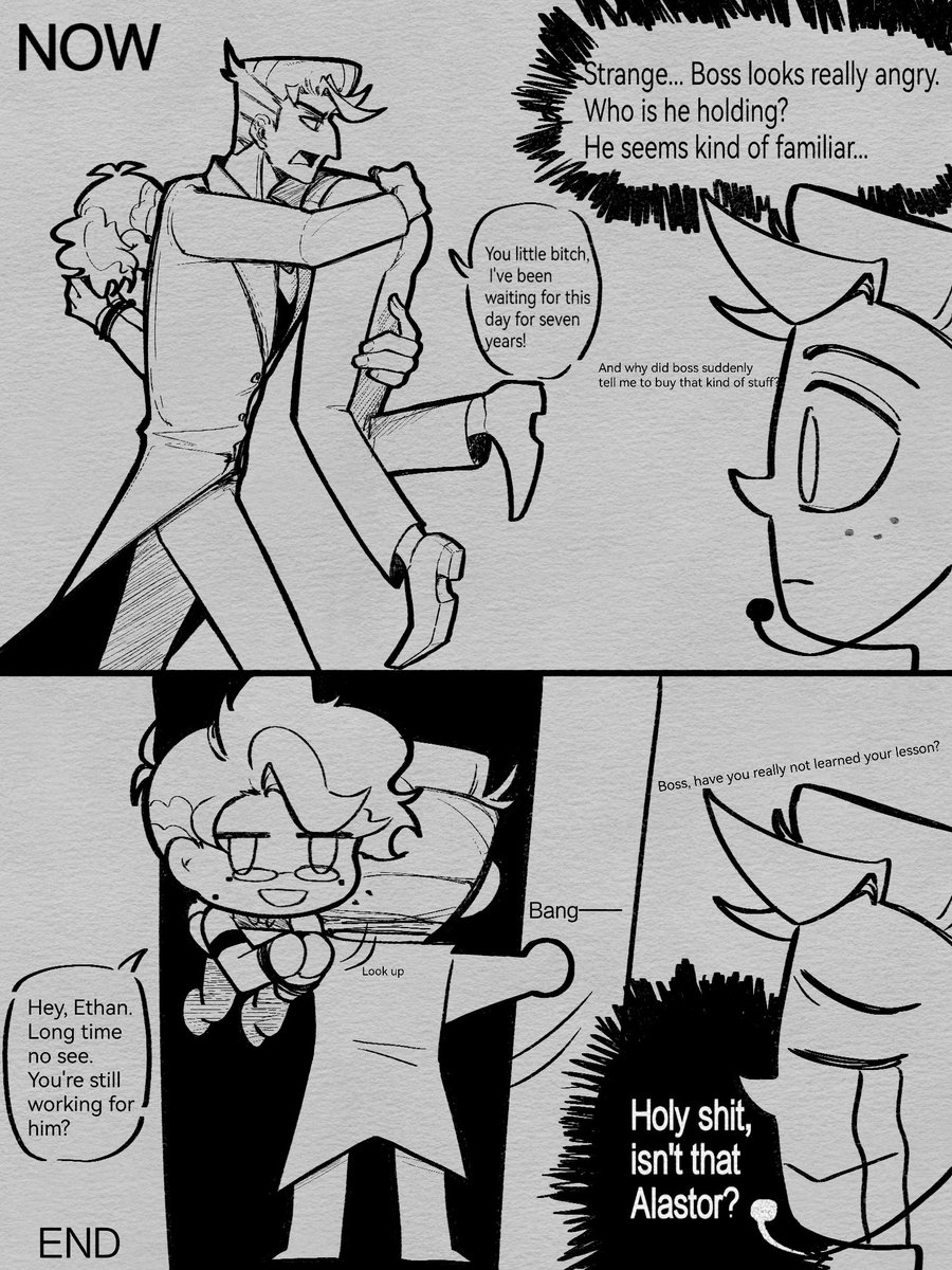 emmmm06146775's tweet photo. I don't know if anyone still remembers this, but I haven't updated it in a long time. This is the final part, It's finished now! #murdermedia #RadioStatic #voxal https://t.co/PWY5AHdfXd