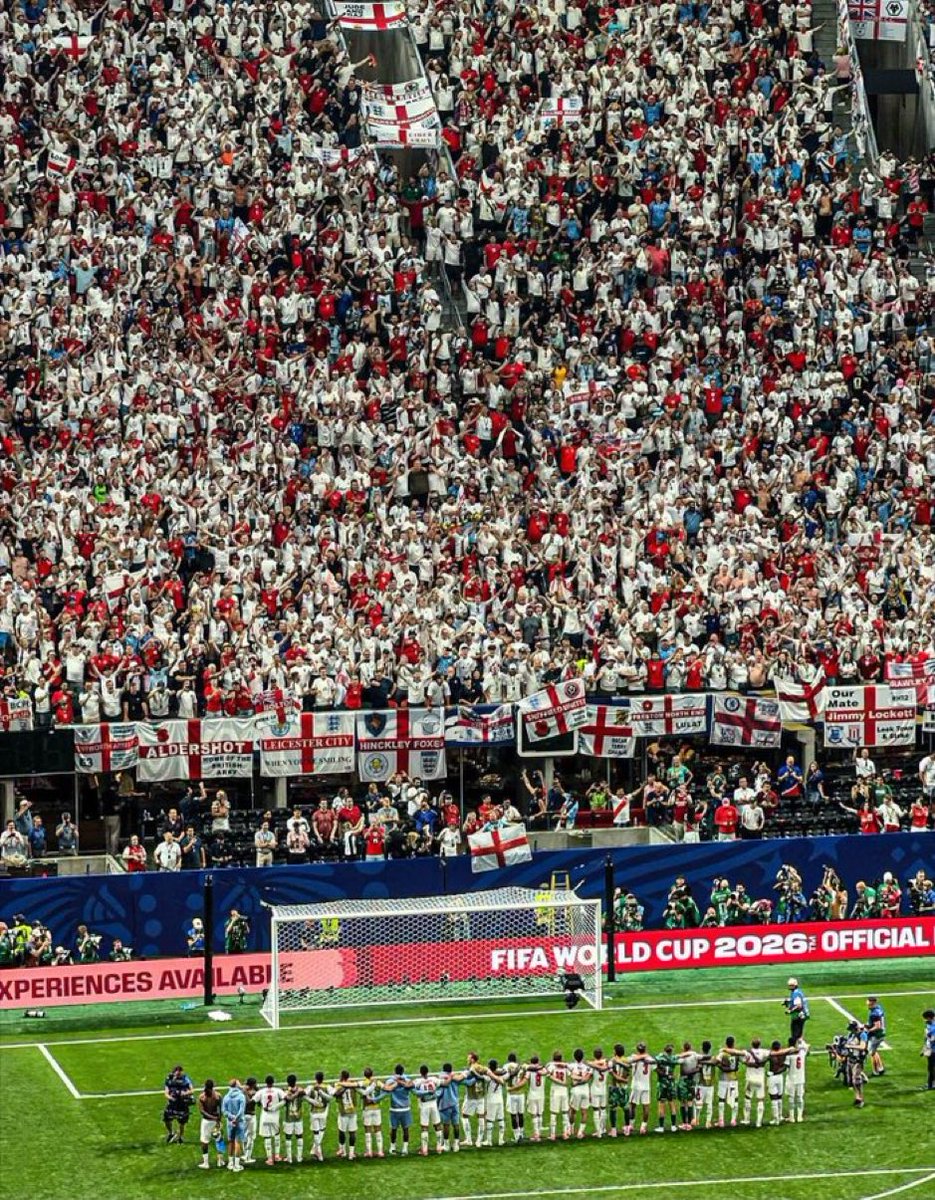 The_Forty_Four's tweet photo. 🚨📺105 MILLION PEOPLE watched MEXICO vs. ENGLAND across MEXICO AND THE UNITED STATES✅

60 million in Mexico, becoming the MOST-WATCHED MATCH of the 21st century🇲🇽

Nearly 45 million in the US, delivering an ALL-TIME RECORD for a football match🤯 https://t.co/1uOaDODKtM