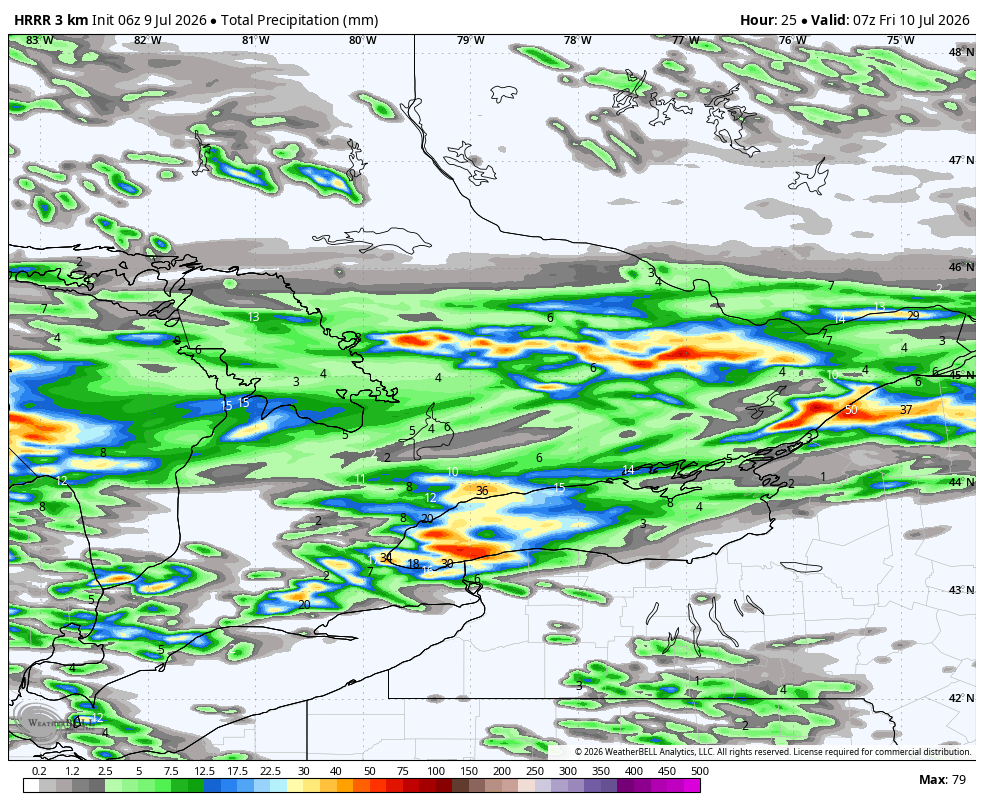 WxOntario1's tweet photo. Very warm start to the day across Southern #Ontario

Temps range from the upper teens to low 20s

Temps peak in the upper 20s/ near 30C before the line of showers/ storms move through

Still looks like a broken line of storms will track through the region early afternoon

Could see scattered storms develop out ahead of the line- those could become severe

#OnWX #ONStorm
