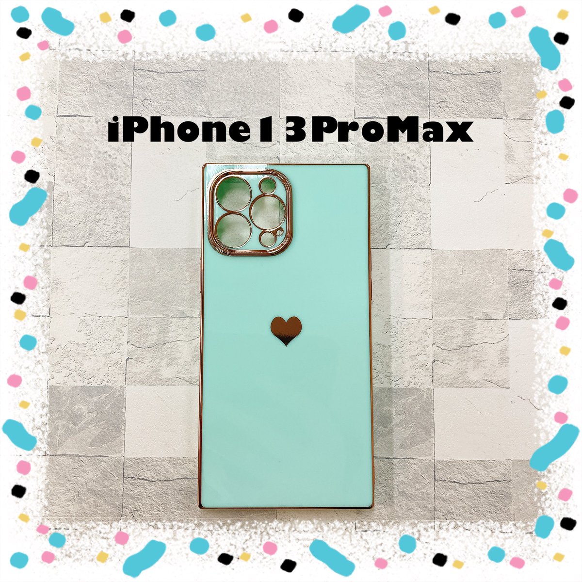jp17639787's tweet photo. ．
ミントグリーンとハートが可愛い💚

*掲載商品*
iPhone 13ProMax
¥1,320-（税込）

#iPhone
#iPhoneケース
#アリオ深谷　#深谷
#スマホケース https://t.co/HU2zpAm8O2